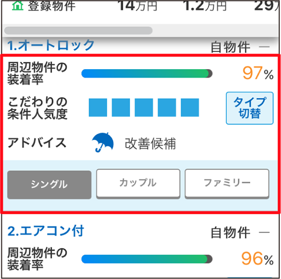 スーモで「家賃相場・設備状況」をチェック！